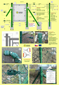 Stavba plotu montaz brany a branky